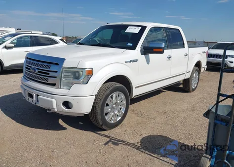 2013 Ford F-150 Platinum из США, поврежденный, VIN 1FTFW1EF7DFA18073